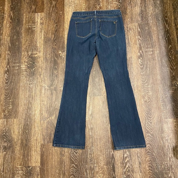 EUC Jessica Simpson Dark Wash Kiss Me Bootcut Jeans Size 30L - Picture 4 of 6